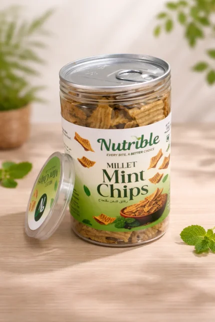 Millet Mint Chips | Baked | Vegan | Gluten Free - Image 3