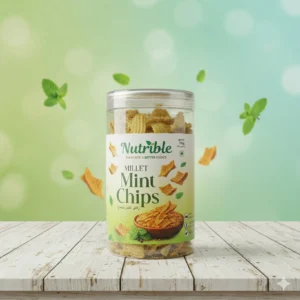 Millet Mint Chips | Baked | Vegan | Gluten Free