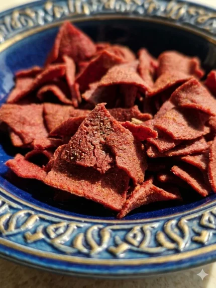 Baked Beetroot Chips | Vegan | Gluten Free - Image 2