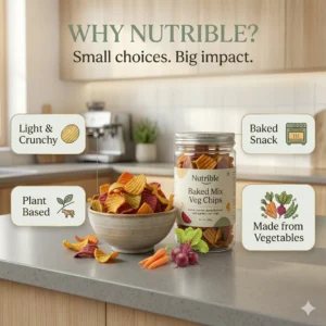 Baked Veg Mix Chips | Vegan | Gluten Free - Image 4