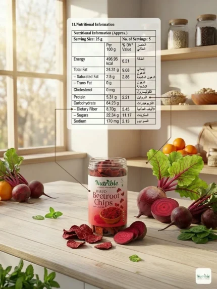Baked Beetroot Chips | Vegan | Gluten Free - Image 4